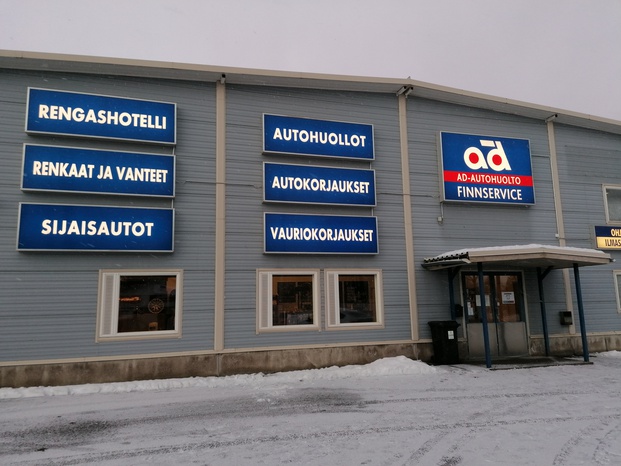 Kuva autohuoltoliikkeestä AD-Autokorjaamo Finnservice Oy Lappeenranta